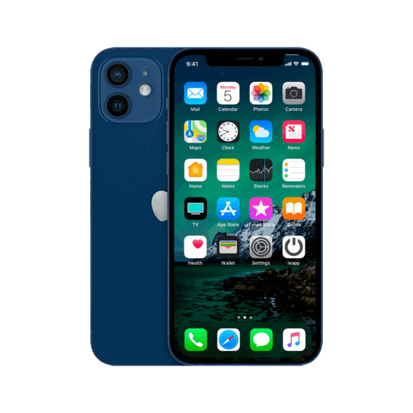 Refurbished iPhone 12 128 GB Blauw Licht gebruikt
